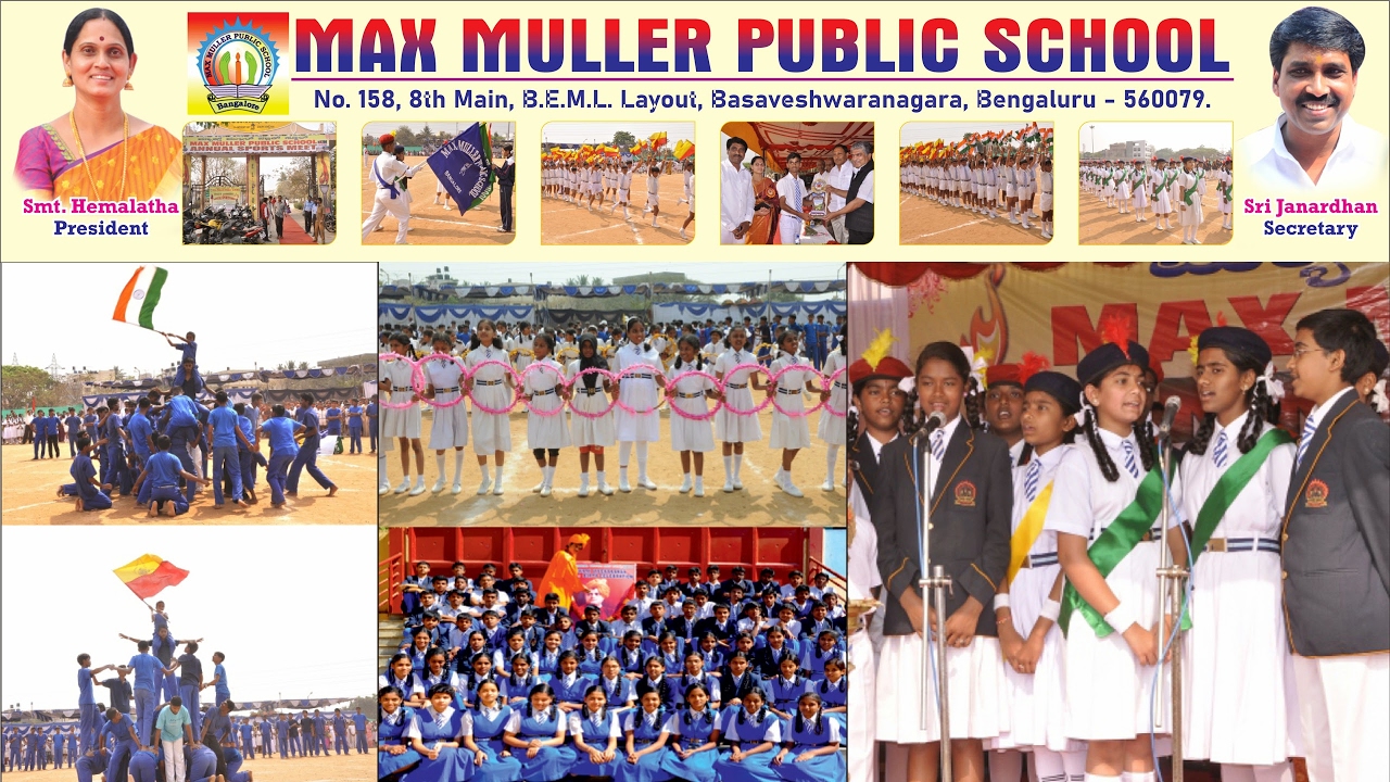 Max Muller Public School Basaveshwara Nagar Live Stream YouTube