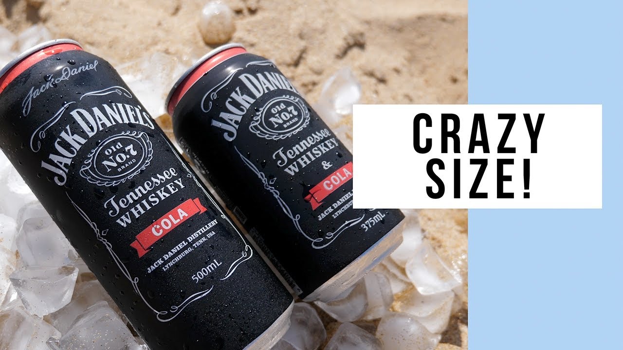 500ml Jack Daniel S And Cola Premix Youtube