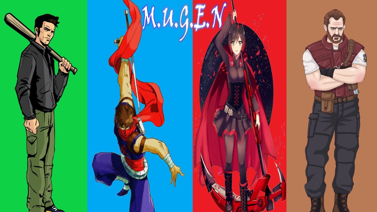 MUGEN Tag Team Arcade Request - Claude Speed, Strider Hiryu, Ruby Rose ...