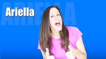 Learn to Spell ARIELLA Toddler Song | Learn to Talk with Patty Shukla