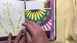 My first Flo-ish journal for Dee :)