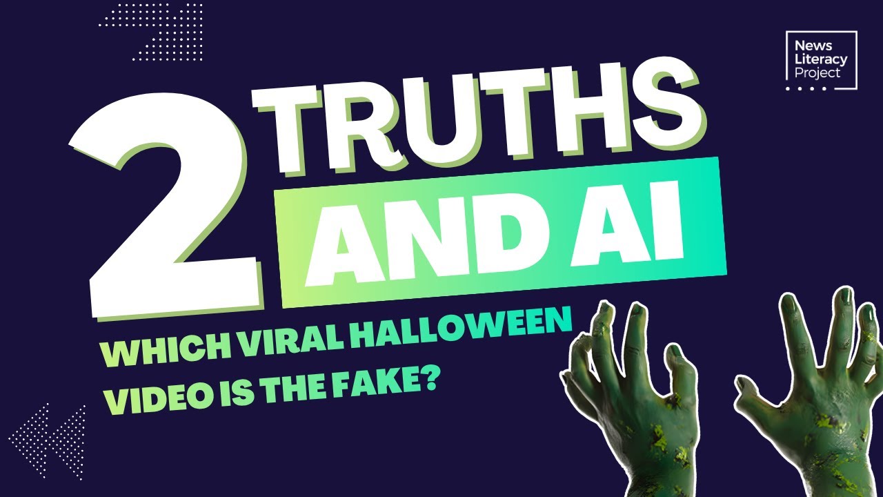 Two Truths and AI: Halloween viral videos #2TruthsAndAI