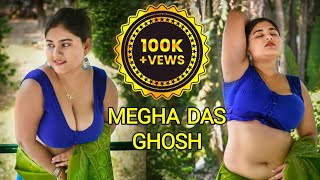 Megha Das Ghosh | Elegance Look |  Saree Fashion | Saree Love | Saree Sundori