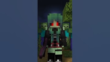 Zombie Girl Revenge - minecraft animation #shorts