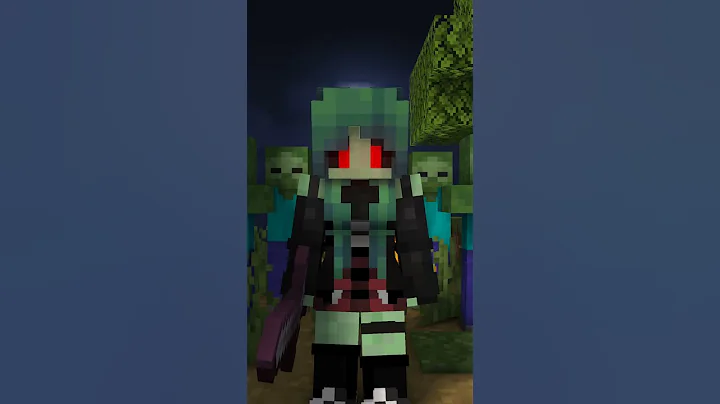 Zombie Girl Revenge - minecraft animation #shorts