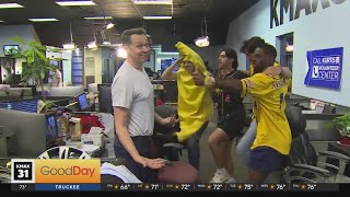 Savannah Bananas Takeover  invading the newsroom!