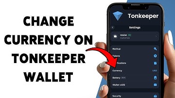 How To Change Currency On Tonkeeper Wallet 2024 | Update Your Wallet’s Currency Settings