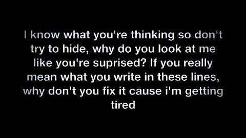 NF- lost in the moment- lyrics