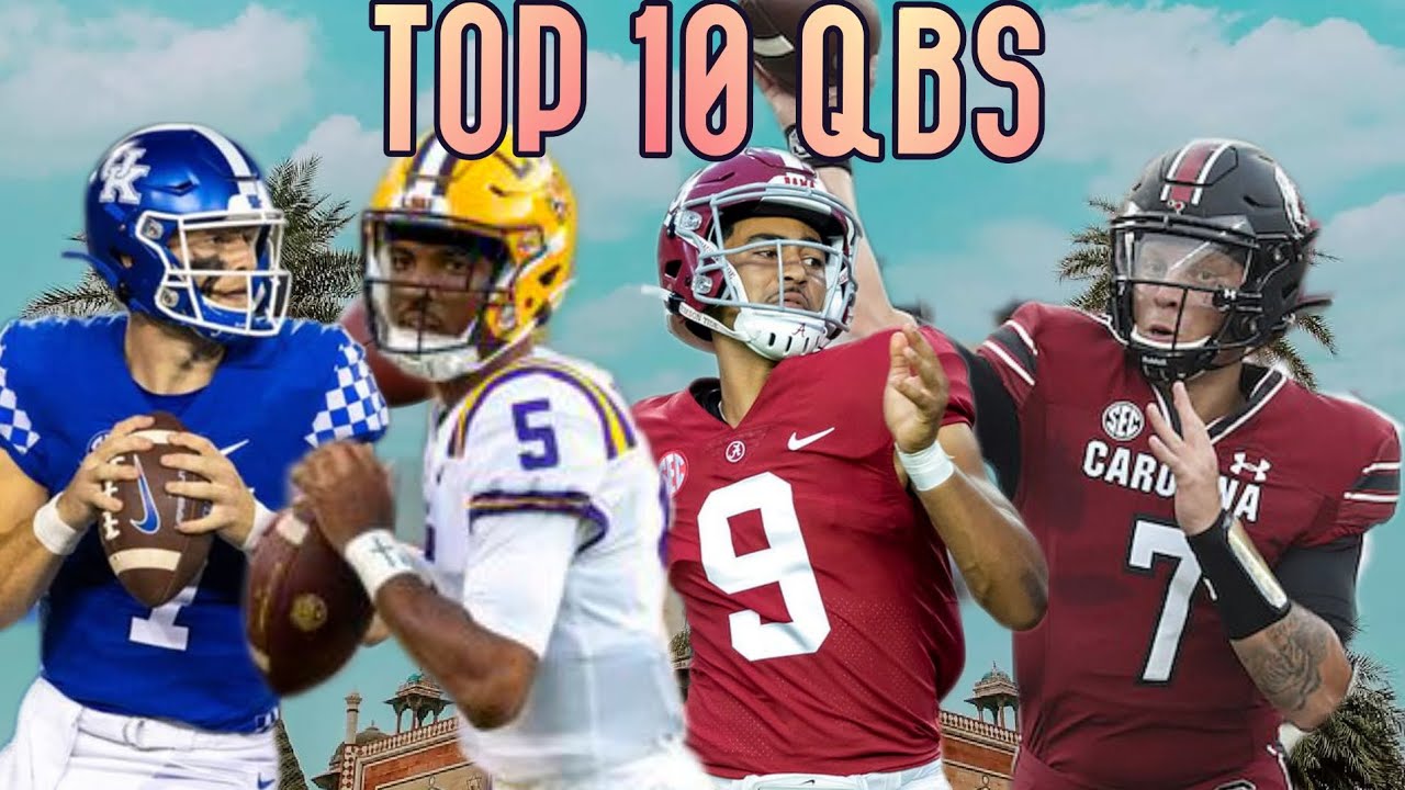 Top 10 QBs in College Football! (2022) YouTube
