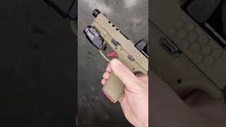 FIRST LOOK 👀 Apex Hellcat Slide - Honeycomb Pattern in FDE #apextactical #springfieldhellcat #FDE