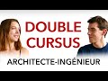 DOUBLE-CURSUS ARCHITECTE - INGÉNIEUR : cours, difficulté, organisation