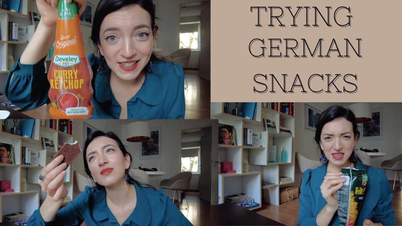 TRYING GERMAN SNACKS
