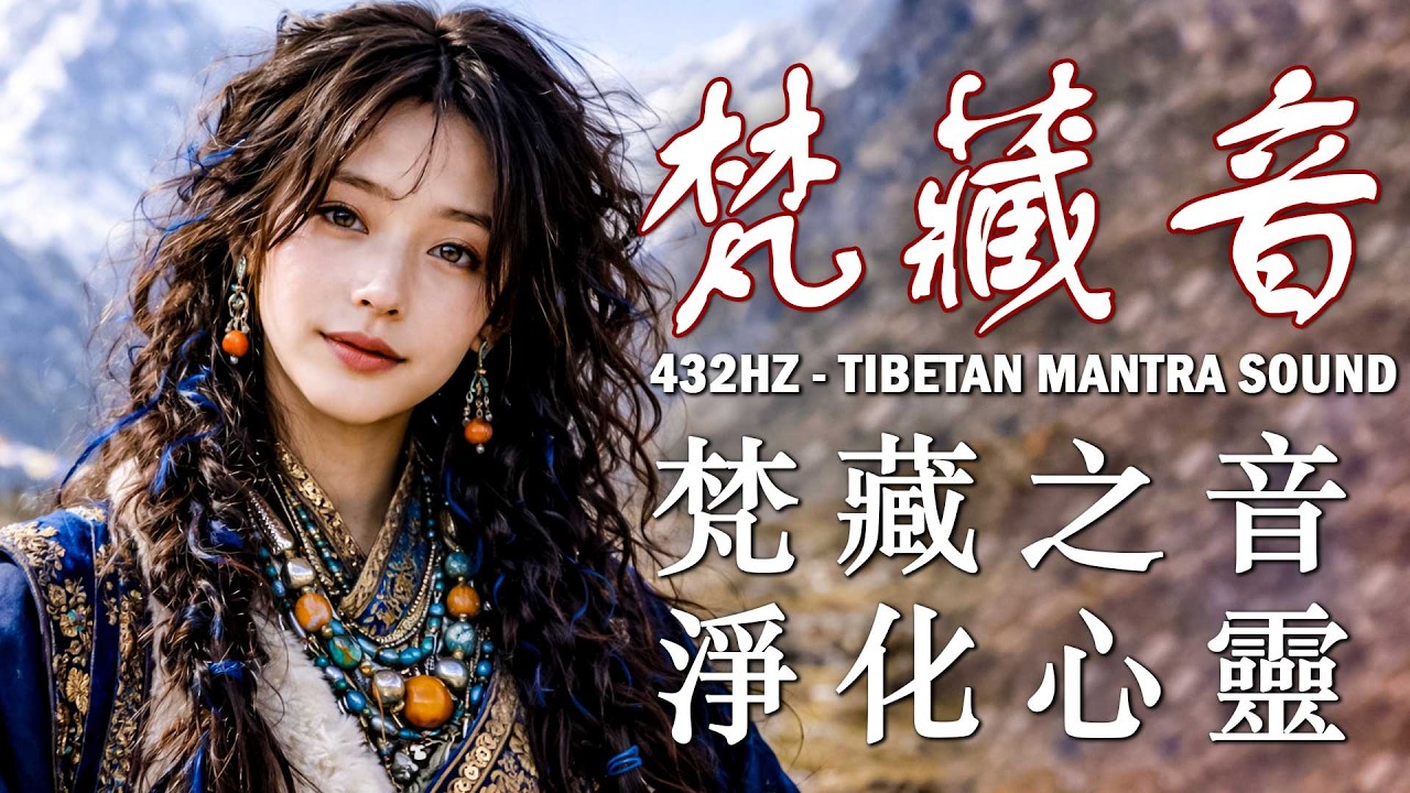 靜聽高原梵音｜432Hz西藏療癒冥想音樂・讓心回到平靜 Tibetan Healing Chants