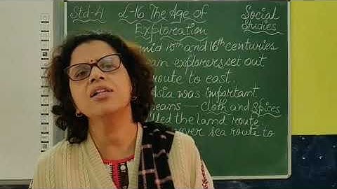 IV Social Studies Chapter 16 The Age Of Exploration Part 1