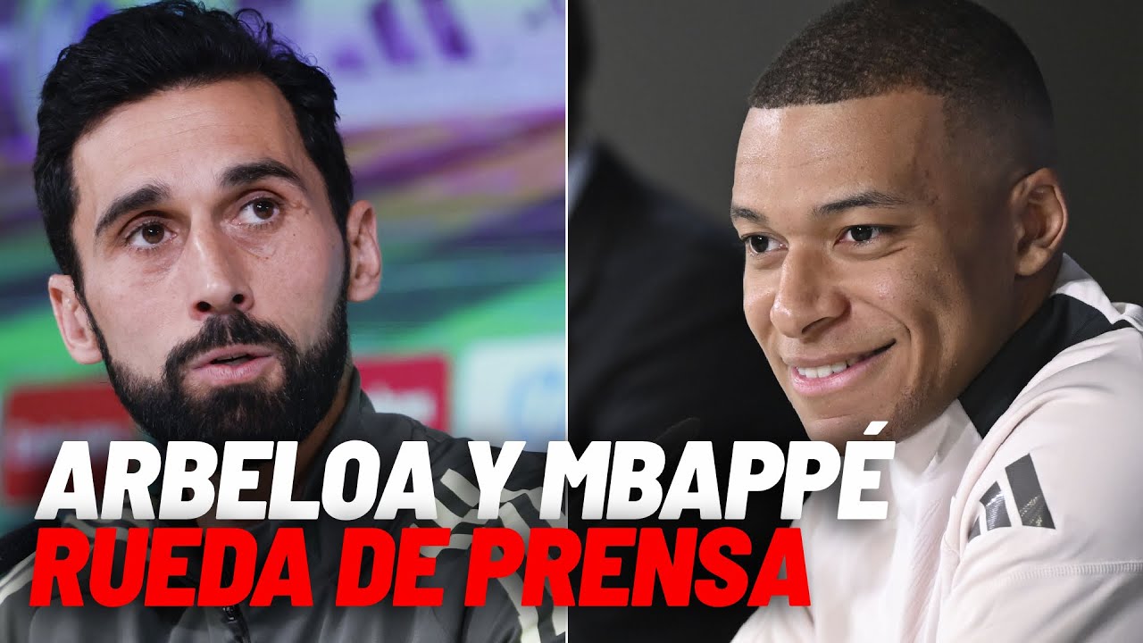EN DIRECTO I Rueda de prensa de Arbeloa y Mbappé previa al partido de Champions frente al Mónaco