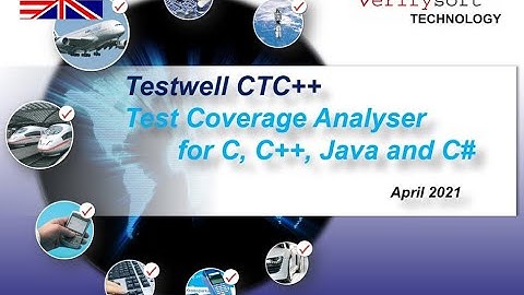 Testwell CTC++ Test Coverage Analyzer  (Recorded Webinar, English, 157)