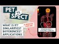 PET vs SPECT | The basics (Updated video)