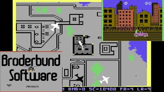 [C64] Raid on Bungeling Bay Longplay - Walkthrough  and Explanation of the Bombing Order