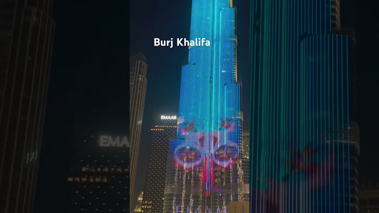 Burj Khalifa is the tallest skyscraper in the world 🇦🇪Бурдж Халифа самый высокий небоскреб в мире