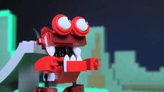 Niksput and Burnard Mix - LEGO Mixels - Stop Motion Episode 10