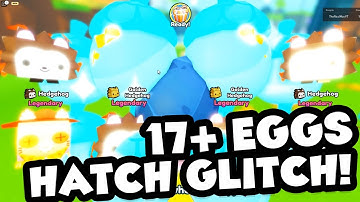 HATCH MORE THAN 17 EGGS AT ONCE with THIS GLITCH! (Pet Sim X FAST HATCH Glitch)