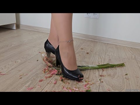 Crushing Flowers in Office Heels Preview