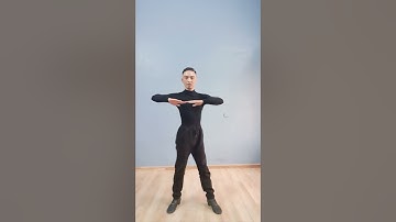 GIỮ DÁNG THẲNG KHI CHUYỂN ĐỘNG HÔNG TRONG BƯỚC CUBAN ROCKS ĐIỆU RUMBA