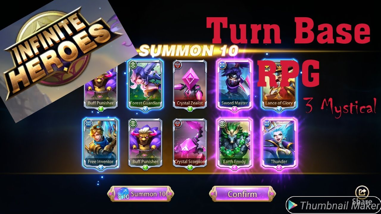 Infinite Heroes 2021