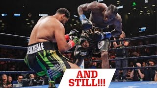 DEONTAY WILDER DESTROYS BREAZEALE IN ONE ROUND...AJ CAN'T BEAT HIM DEONTAY WILDER DESTROYS BREAZEALE IN ONE ROUND...AJ CAN'T BEAT HIM