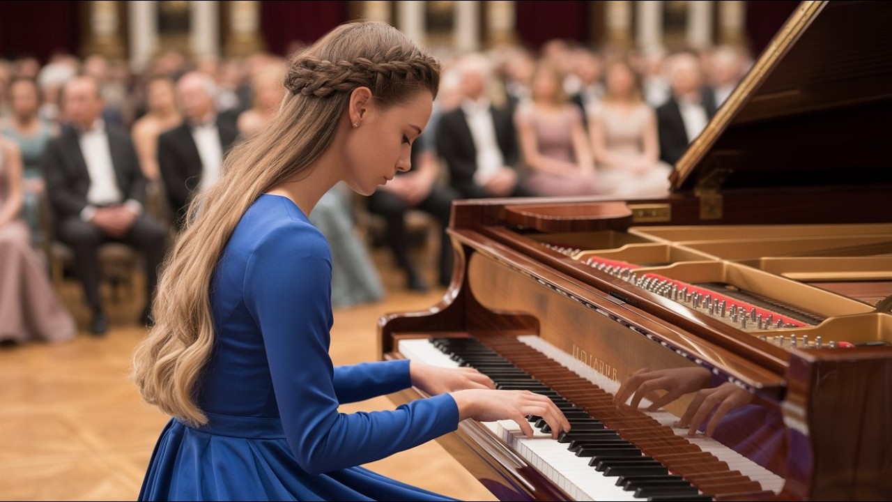 Teachers Compel a Simple Woman to Play a Difficult Piano Piece, Unaware She's a Piano Virtuoso