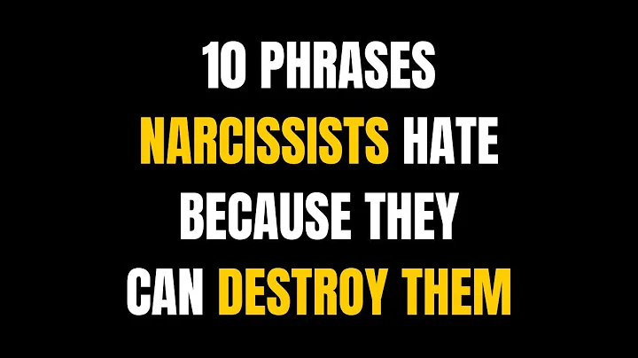 10 Phrases Narcissists Hate Because They Destroy Them |NPD| #narcissism