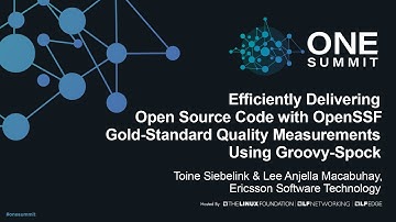 Efficiently Delivering Open Source Code with OpenSSF Gold... Toine Siebelink & Lee Anjella Macabuhay
