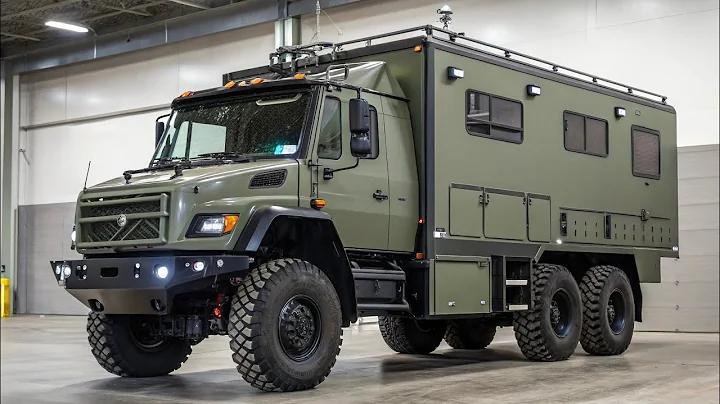 2026 Scania Desert Cruiser 6x6 Motorhome – The Ultimate Off-Road Luxury Beast!