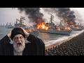 Today! 66 Iranian warships heading to the Strait of Hormuz were attacked by US Navy - Arma 3