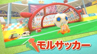 NintendoSwitch「PUI PUI モルカー Let's！モルカーパーティー！」ミニゲーム紹介動画「モルサッカー」