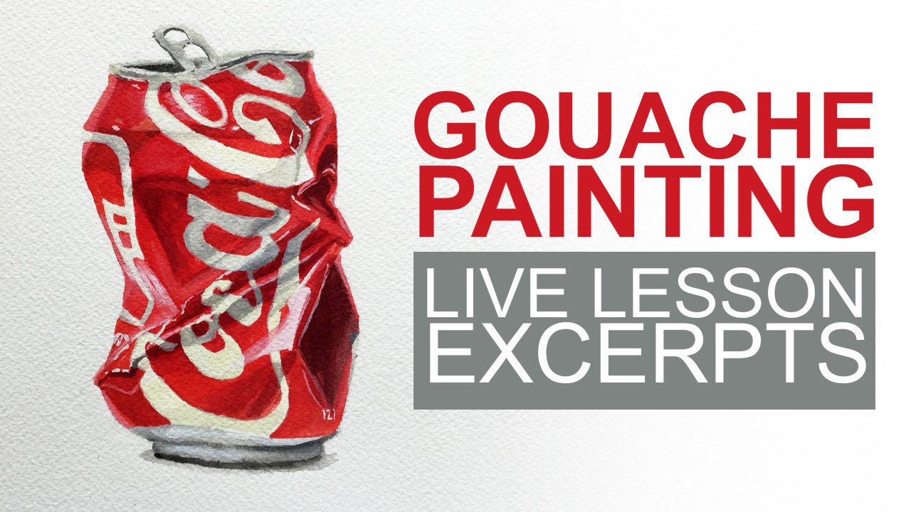 Opaque Watercolor Painting (Gouache) YouTube