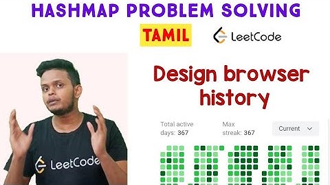 Design Browser History | Leetcode | Programming in Tamil | coding for beginners | Coding | C++ | DSA