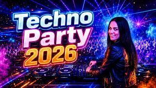 TECHNO PARTY 2026 🌌 Night Rave Session | Best Remixes DJ Set