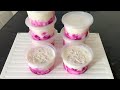 Persiapan buat bulan puasa. Cheesy Milk Dragon Fruit Pudding. Puding buah naga kuah keju