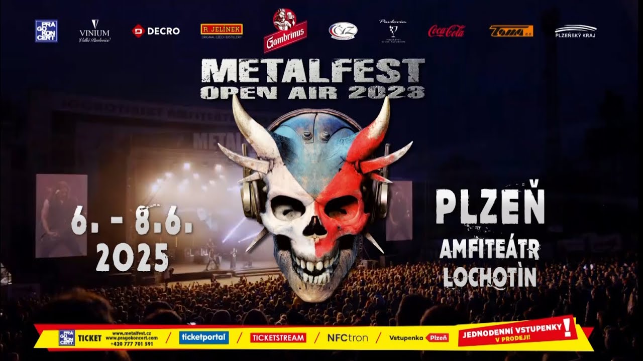Metalfest Open Air 2025 - 6. - 8. 6. - Amfiteátr Lochotín, PLZEŇ - Trailer