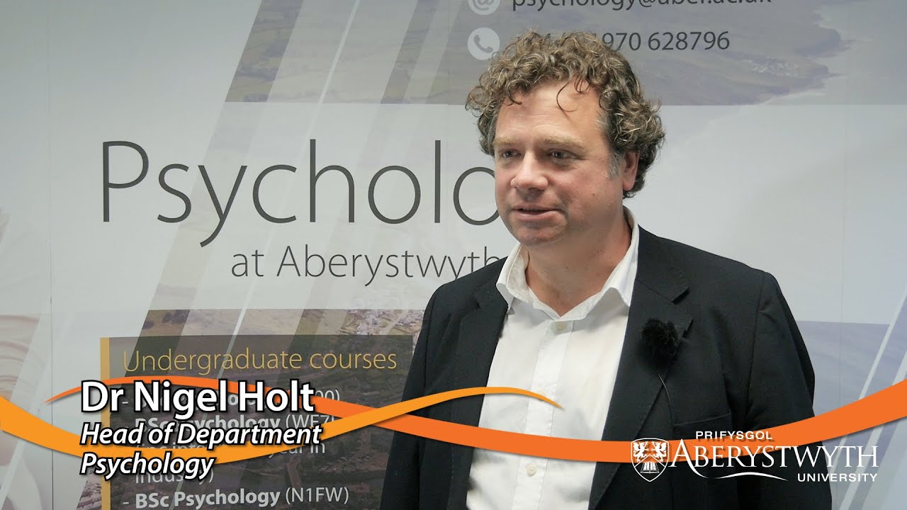 Department of Psychology Dr Nigel Holt YouTube