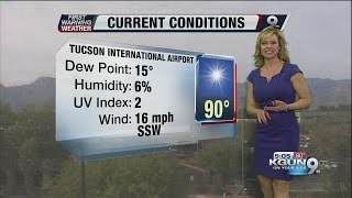 Chief Meteorologist Erin Christiansen's KGUN 9 Forecast Wednesday, May 20, 2015