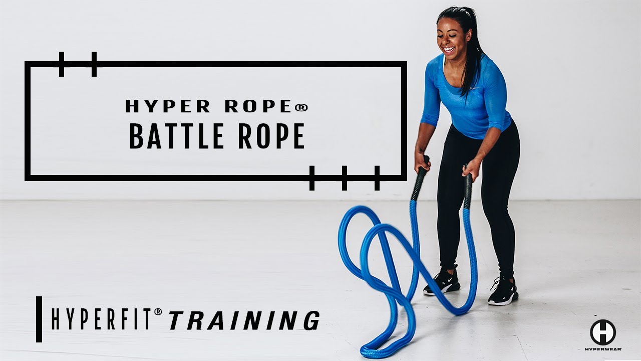 Hyper Rope®: Heaviest Weighted Jump Rope for Intense Training - Hyperwear