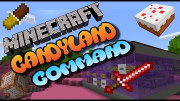 Minecraft Command Block Vanilla Modpack CandyLand (Bedrock Edition/Xbox One/MCPE)