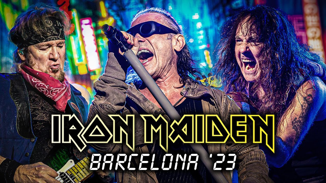 Iron Maiden - Palau Sant Jordi, Barcelona (18.07.2023) • FULL MULTICAM CONCERT
