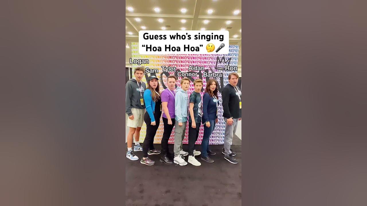 Guess who’s singing “Hoa Hoa Hoa” 🤔🎤 shorts tyler_warwick twilight sharpefamilysingers YouTube