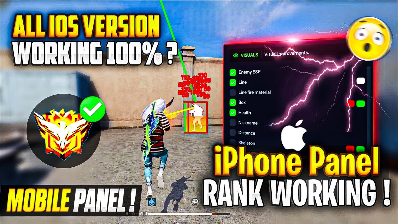 Free Fire iPhone Panel Ob52 || Panel For Mobile FF 😈 iOS panel free fire 🔥 Free Fire Panel Hack