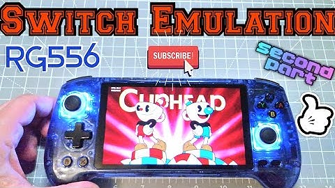 Anbernic RG556 testing Switch games on Sudachi emulator I second part I retro game handheld 2024