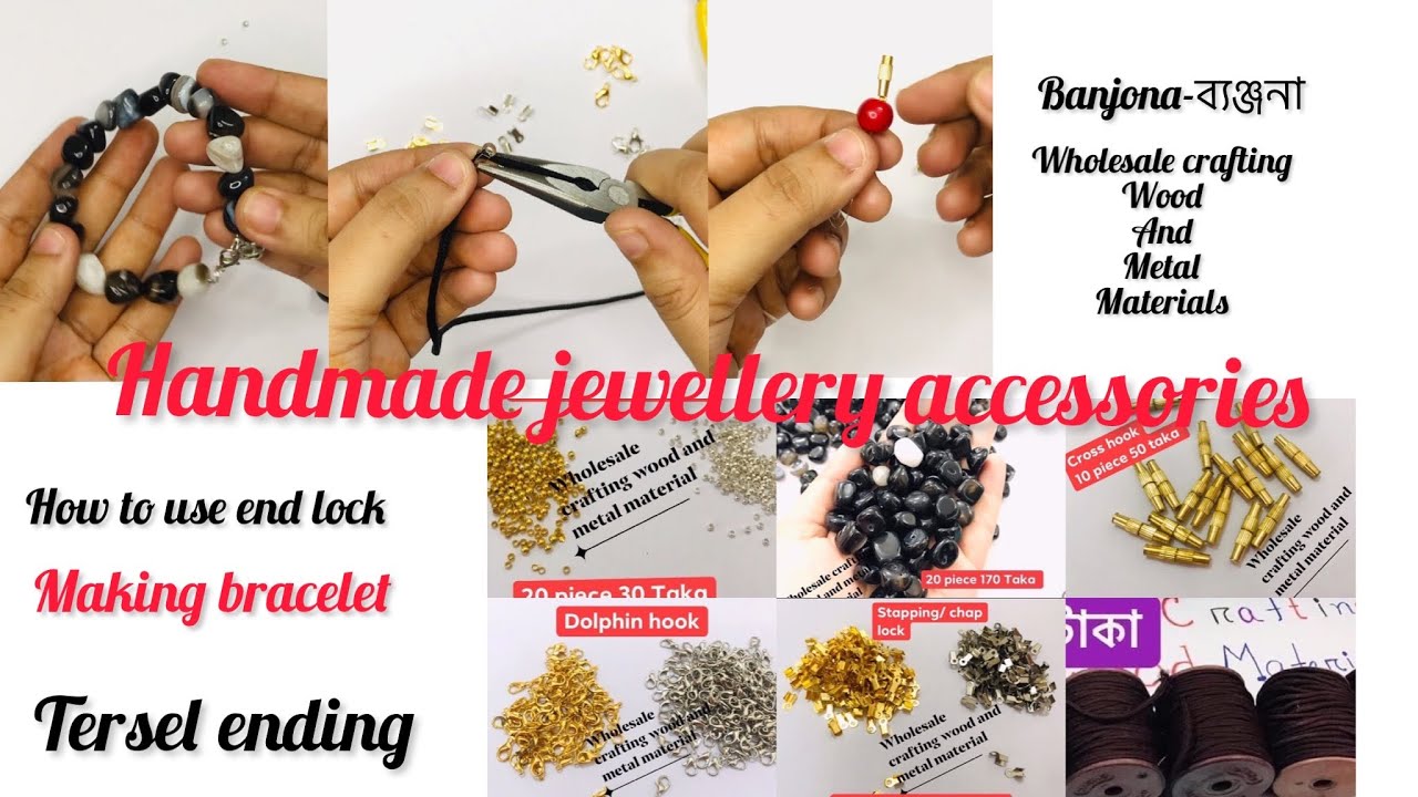 How to Use Lock beadsFolded Crimps with CordAttach Clasp to