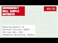 EQSP 9/20: Some Recipes Against Dependency Hell [software quality crash course]